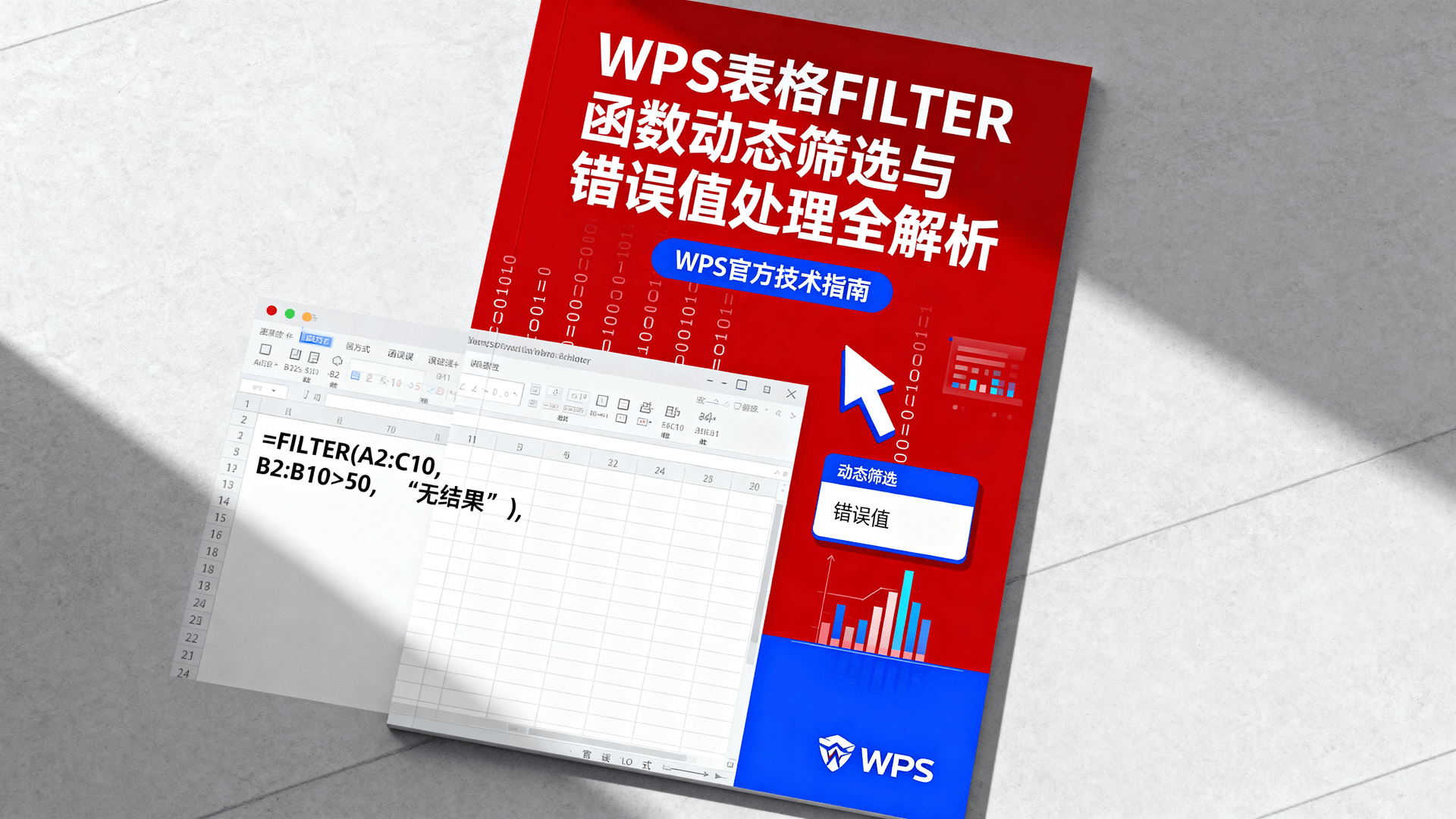WPS表格FILTER函数动态筛选与错误值处理全解析