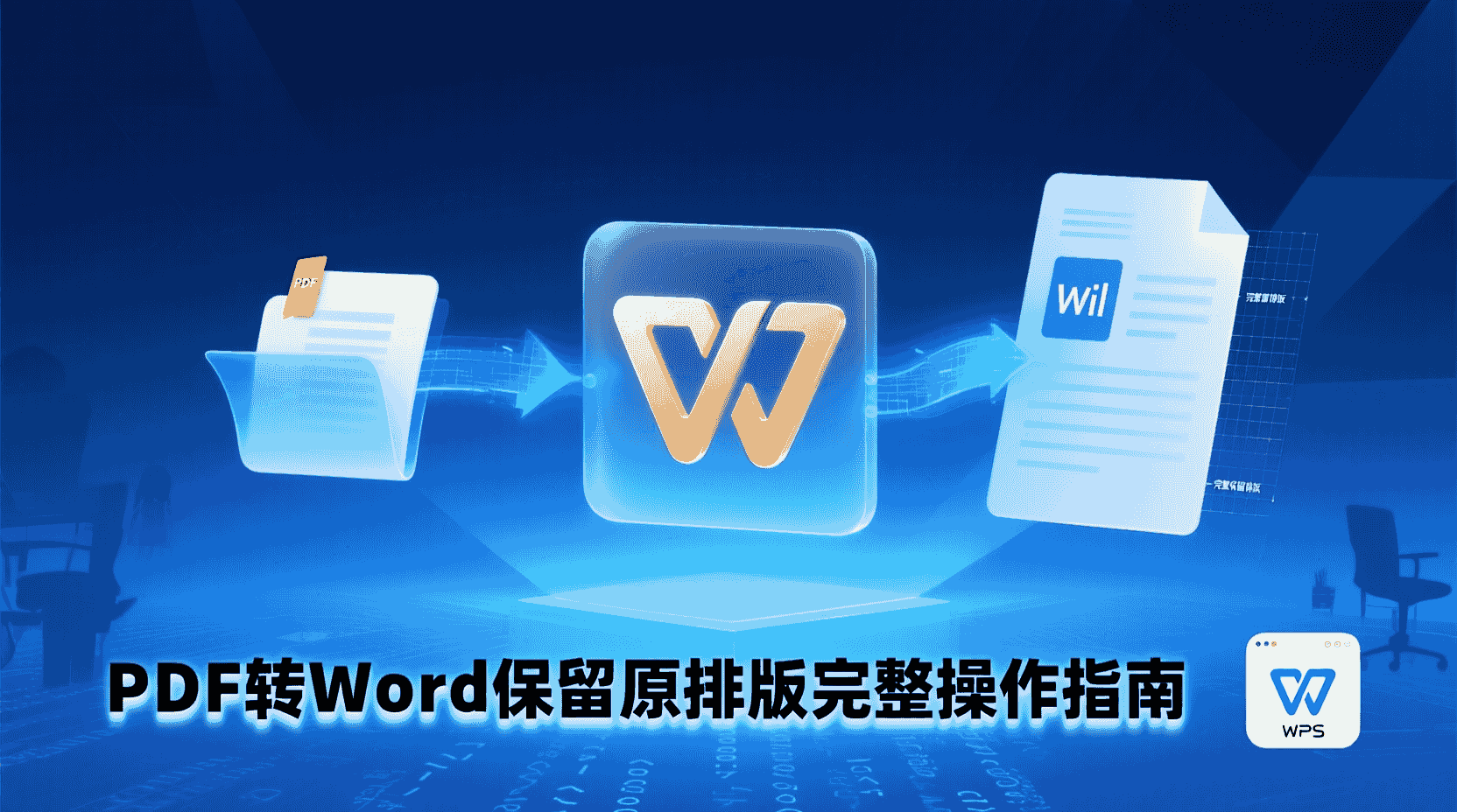 WPS PDF转Word保留原排版完整操作指南