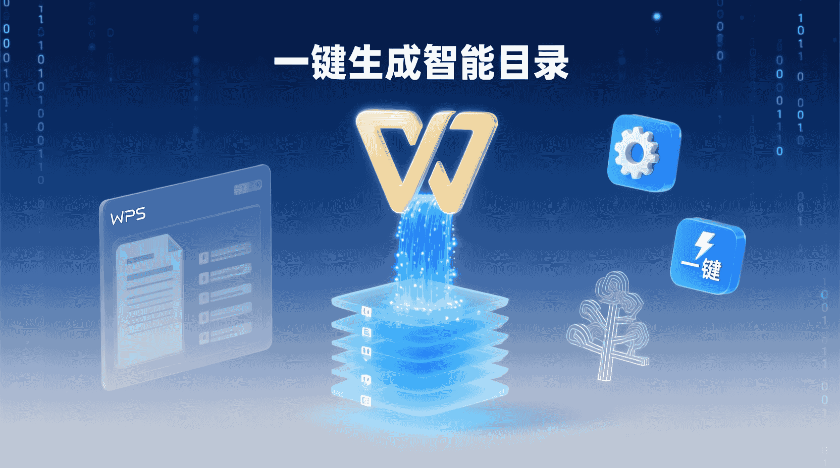 WPS一键生成智能目录